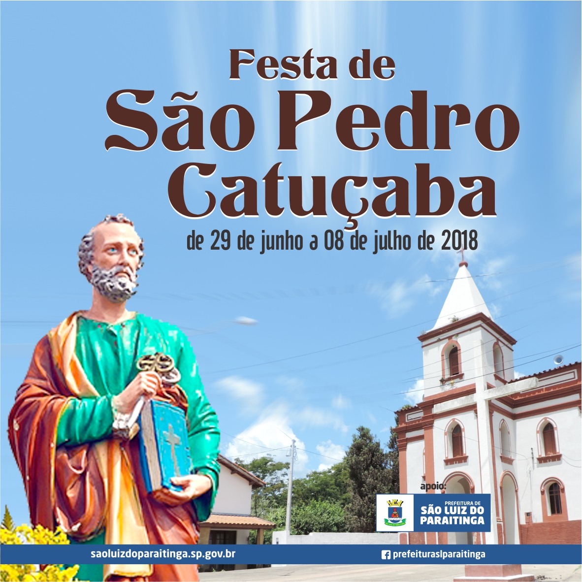 FESTA DE SÃO PEDRO - CATUÇABA 2018