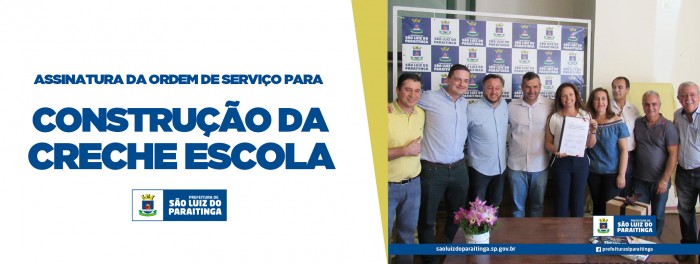 BANNER creche municipal